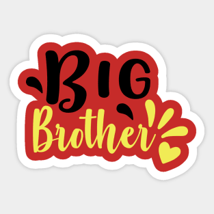 Big Brother Love Sticker